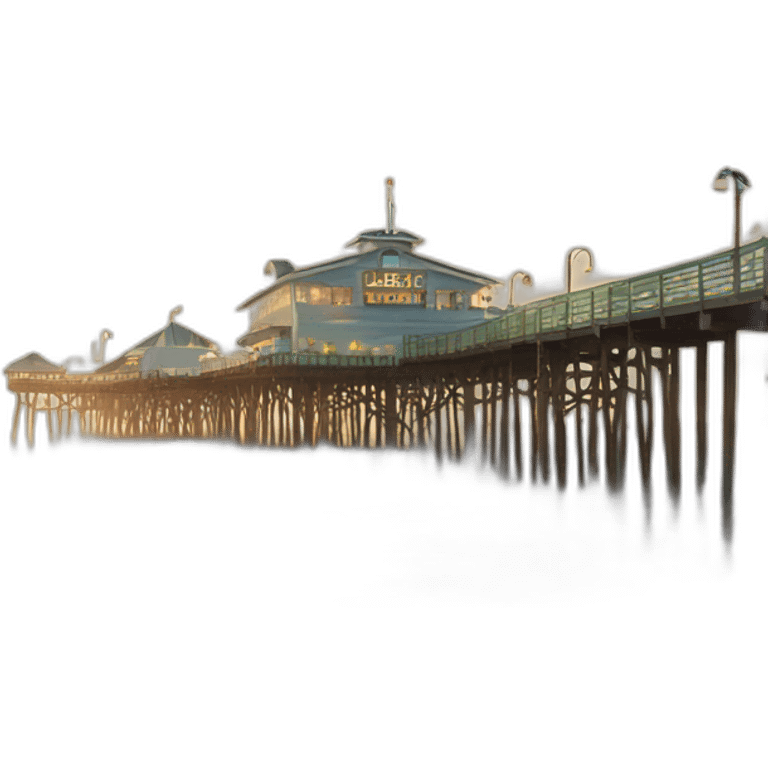 Santa Monica pier emoji