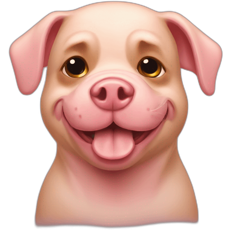 pig-dog-russian emoji