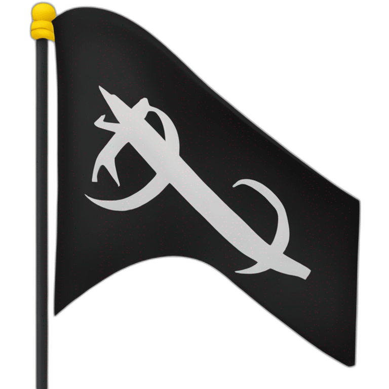 anarcho-capitalist flag emoji