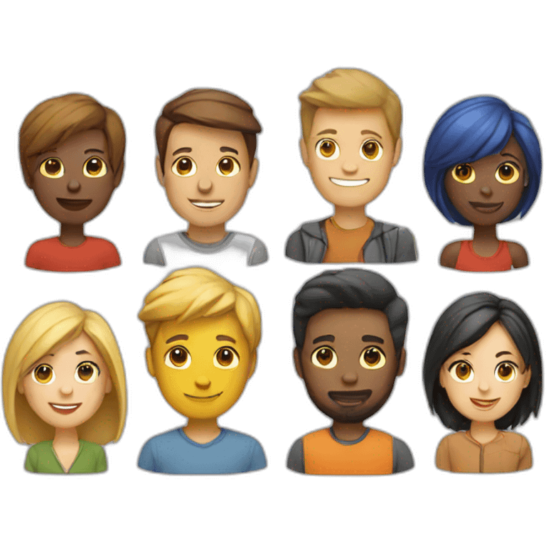 Design team from OneTwoTrip emoji