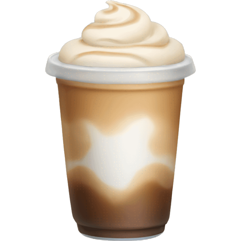 Ice latte  emoji