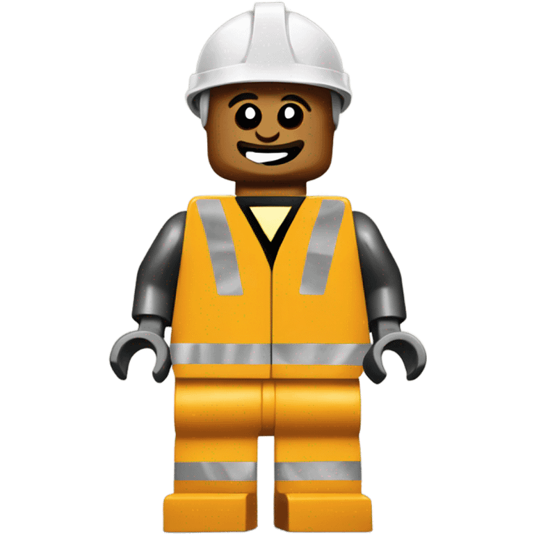 Lego construction set emoji