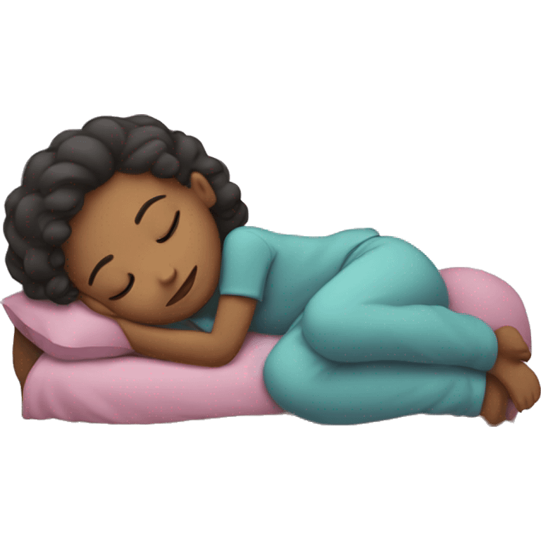 Girl sleeping emoji