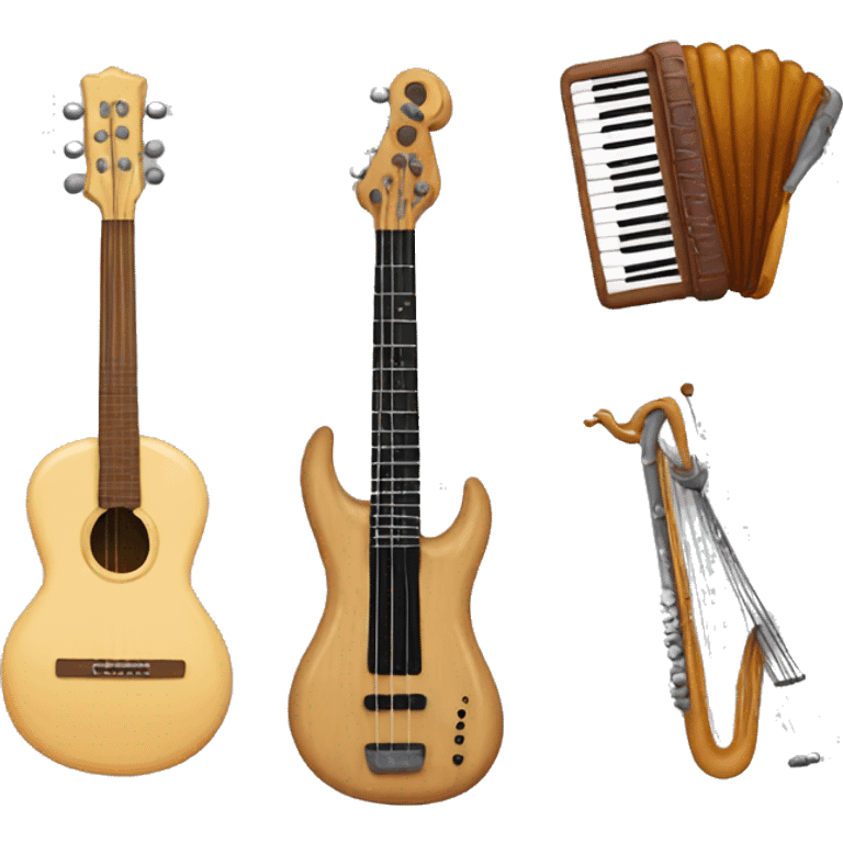 Instrumentos arpa emoji