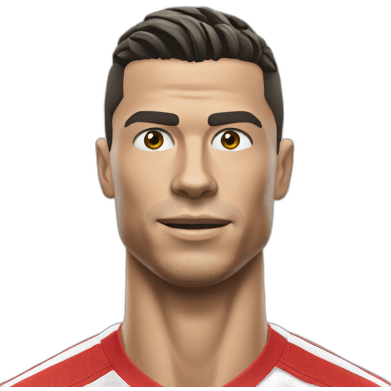 Cristiano Ronaldo suu emoji