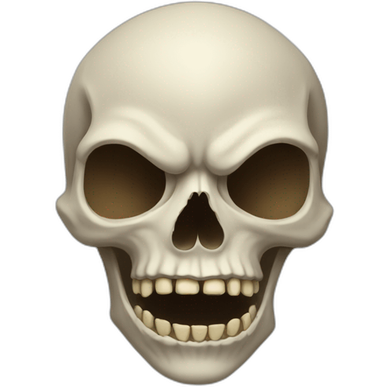 skull mewing emoji