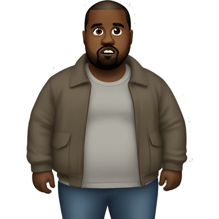 Fat Kanye west emoji