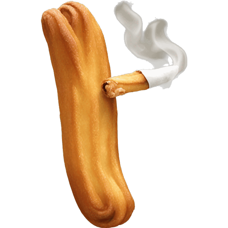 smoking churro emoji