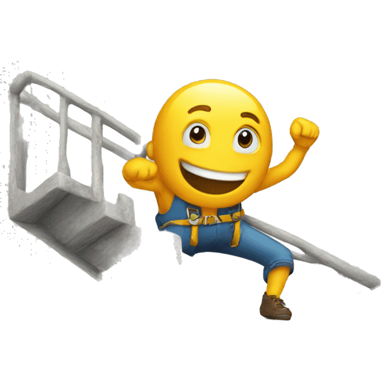 climb the ladder of success emoji