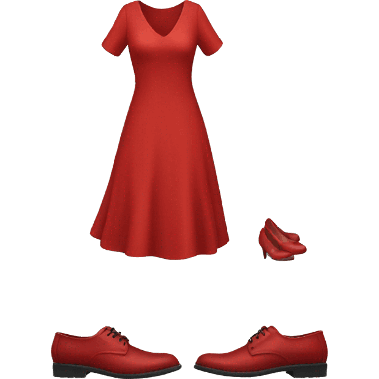 red dress shoes emoji