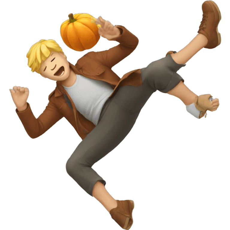 Fall down  emoji