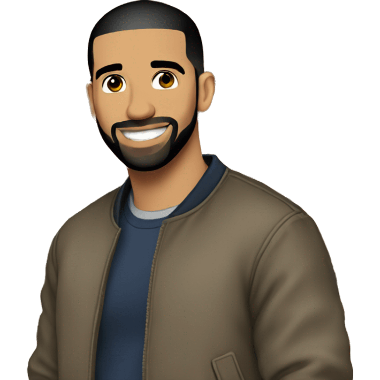 Drake with top hay emoji