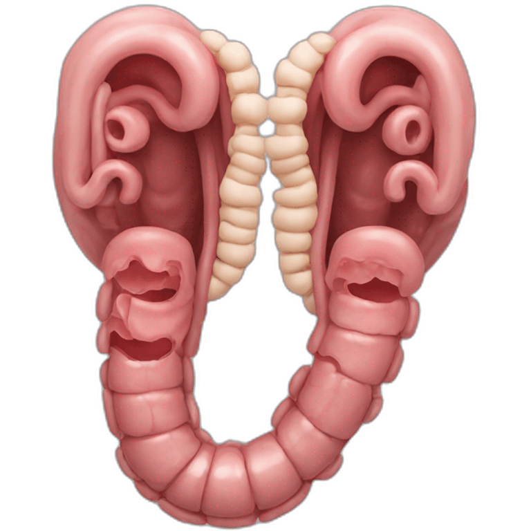 anatomical intestines emoji