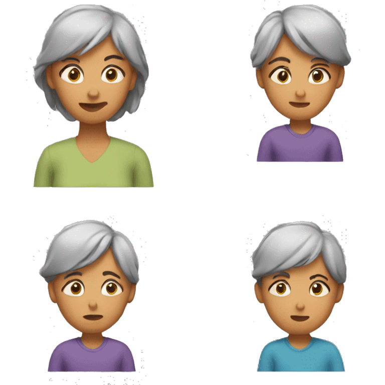 Exhausted mom of 2 sons emoji