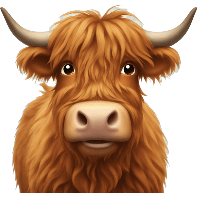 Highland cow emoji