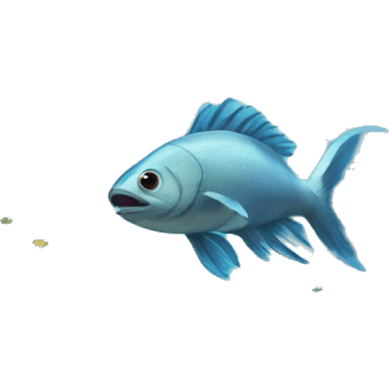 fish jumping from acquarium emoji