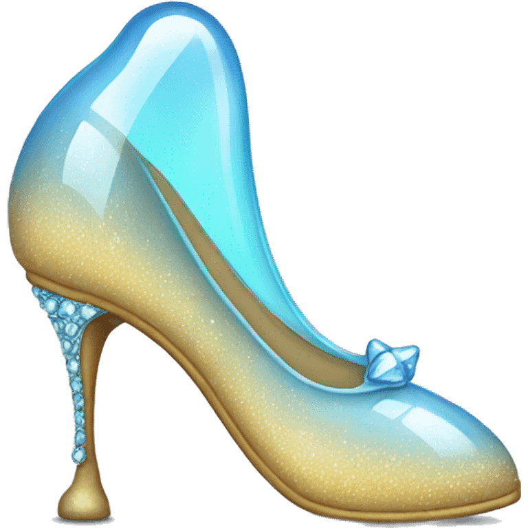 Glass slipper  emoji