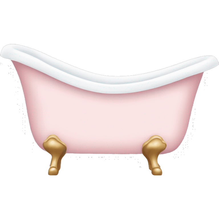 light pink bathtub  emoji