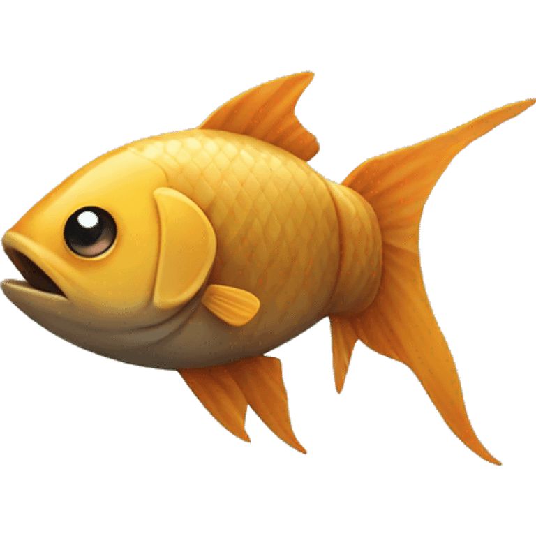 fish with human fists emoji