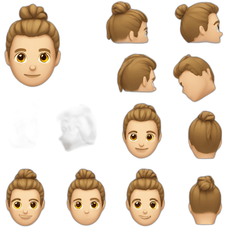 manbun emoji