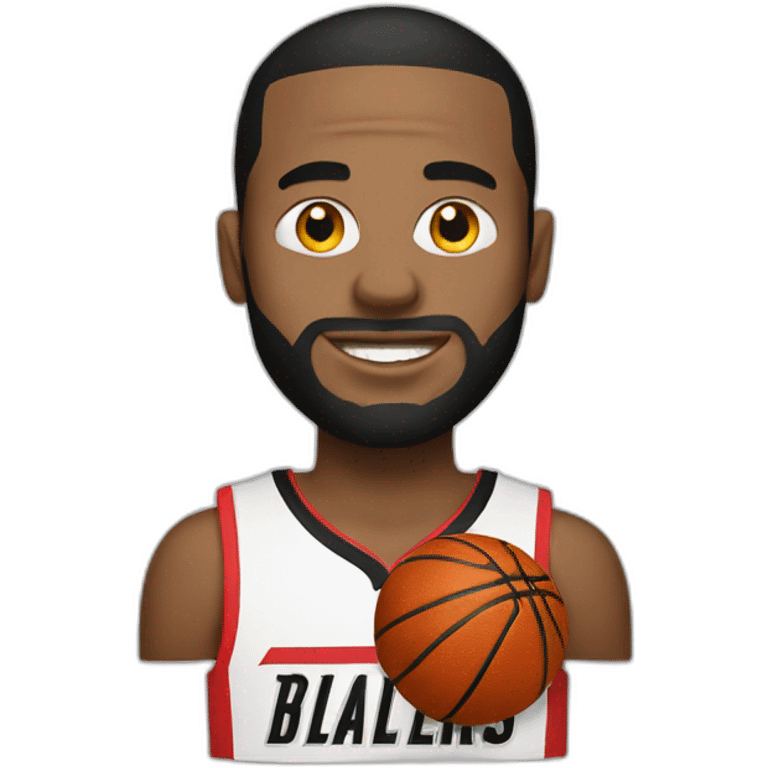 portland trailblazers basketball emoji