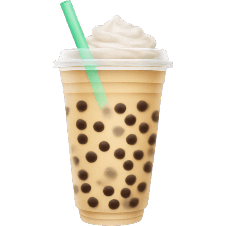 Faça um emoji de bubble tea emoji