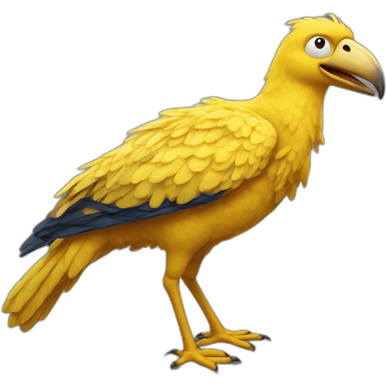 Big bird  emoji