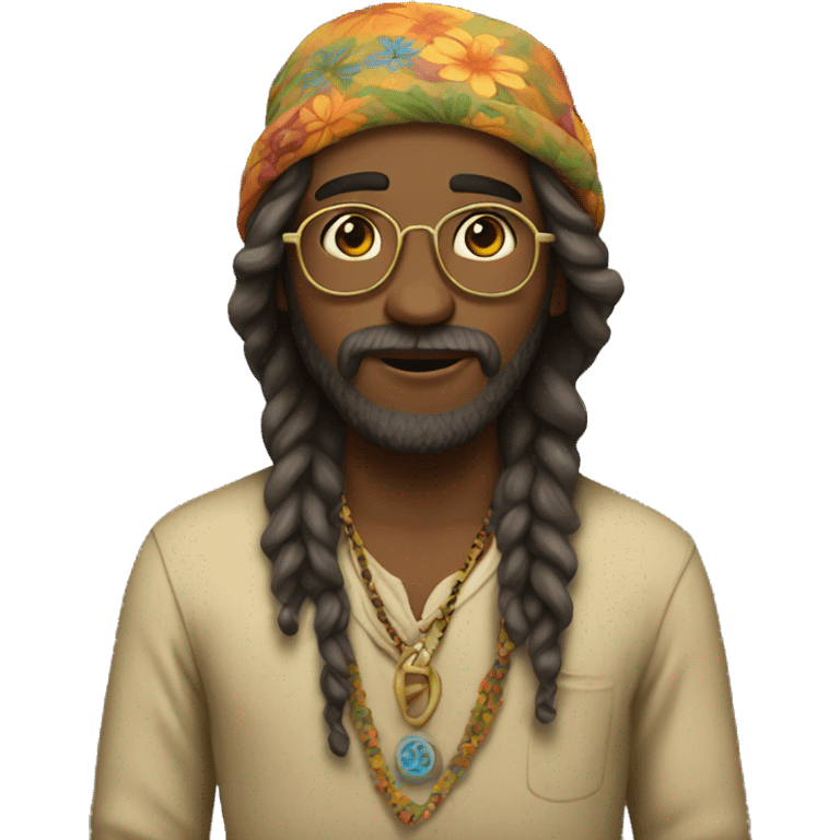 Hippie emoji