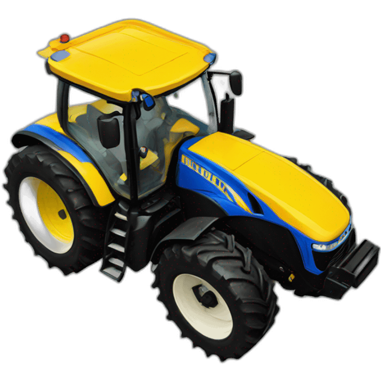 Tracteur new holland emoji