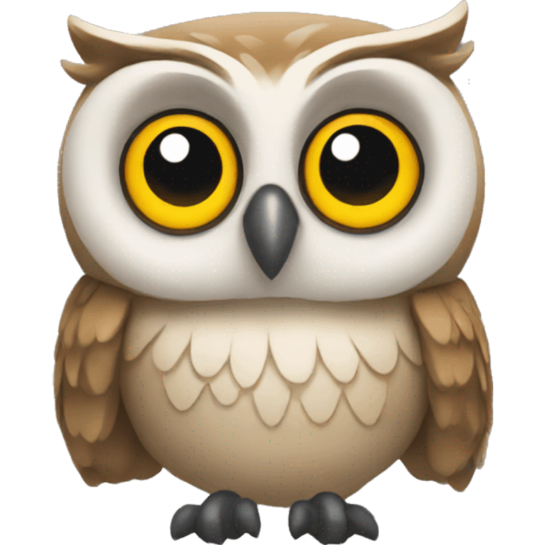 An owl  emoji