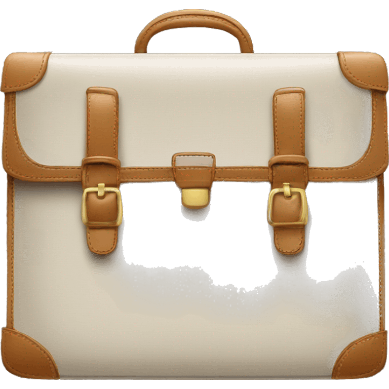 create a luxury brand briefcase  emoji