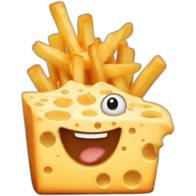 cheese fries emoji