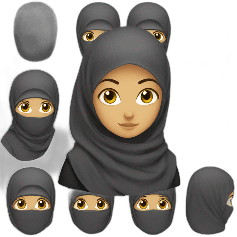 ninja hijabi emoji