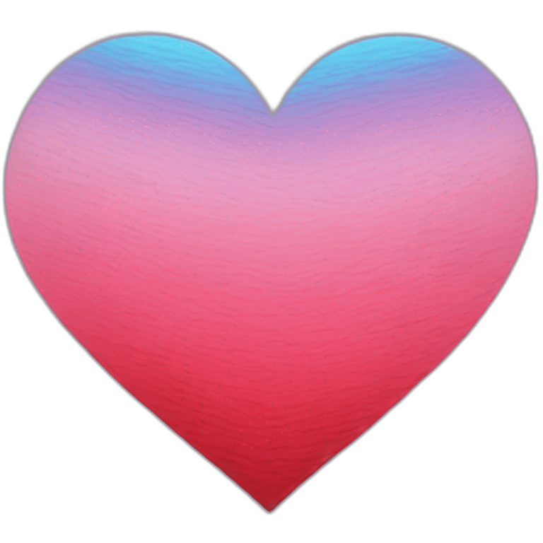 ombre heart emoji