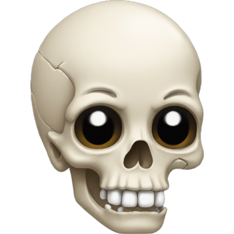 skull crying emoji