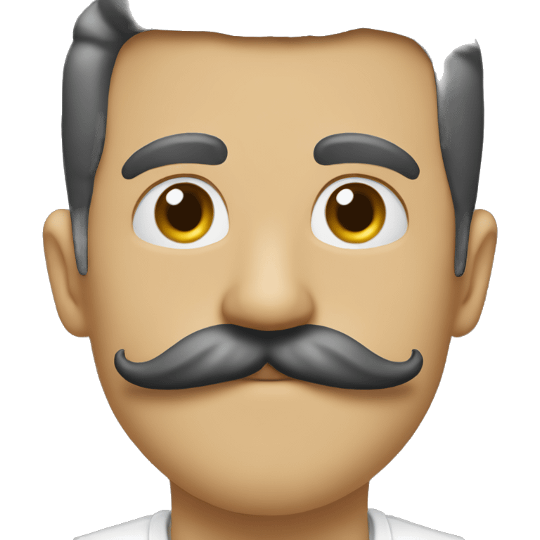 mustache￼ emoji