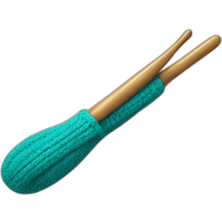 Crochet hook emoji