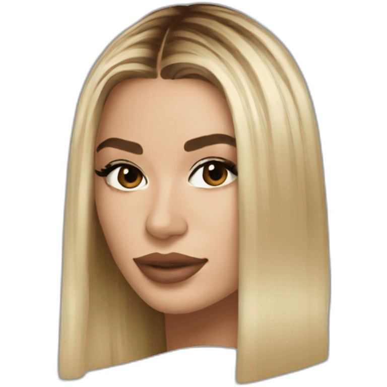 Hailey Bieber emoji