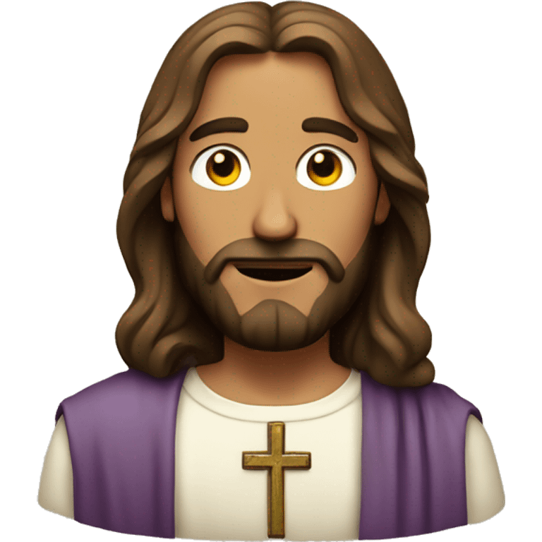 jesus christ with like emoji