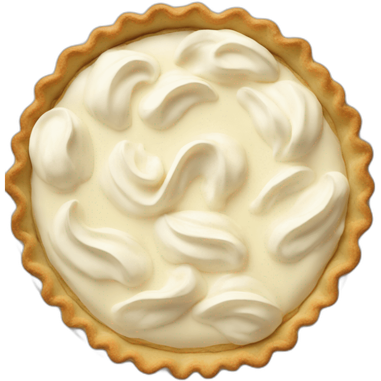 Cream pie emoji