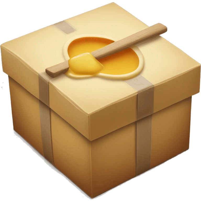 Sugaring paste box emoji