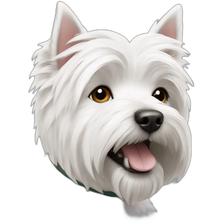 west highland white terrier emoji