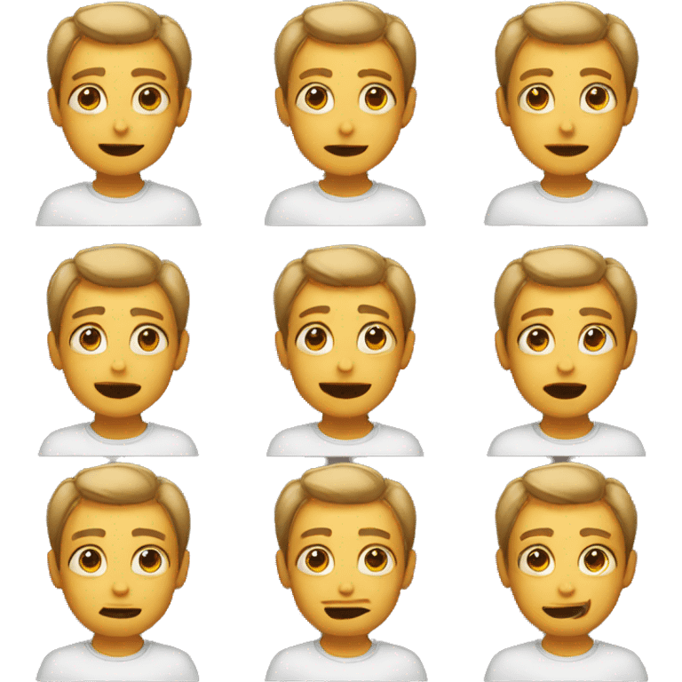 Cute facial expressions  emoji