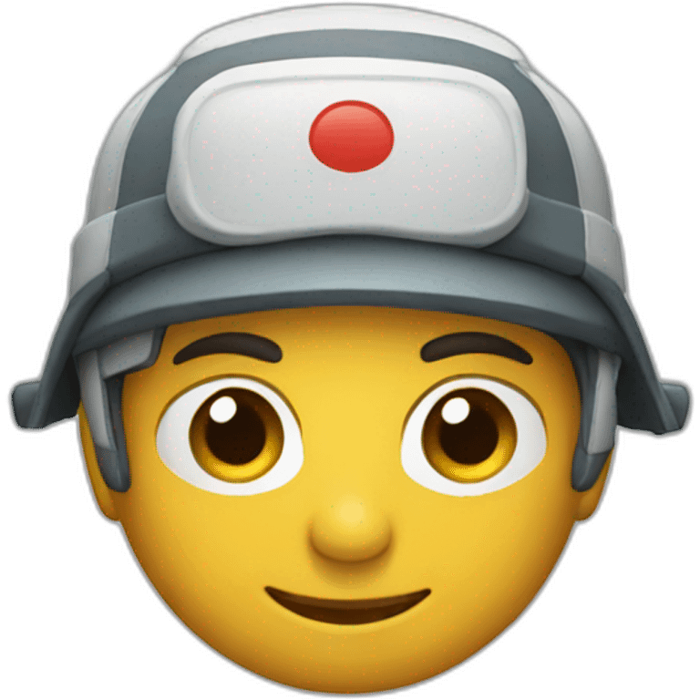 Helicopter cap emoji