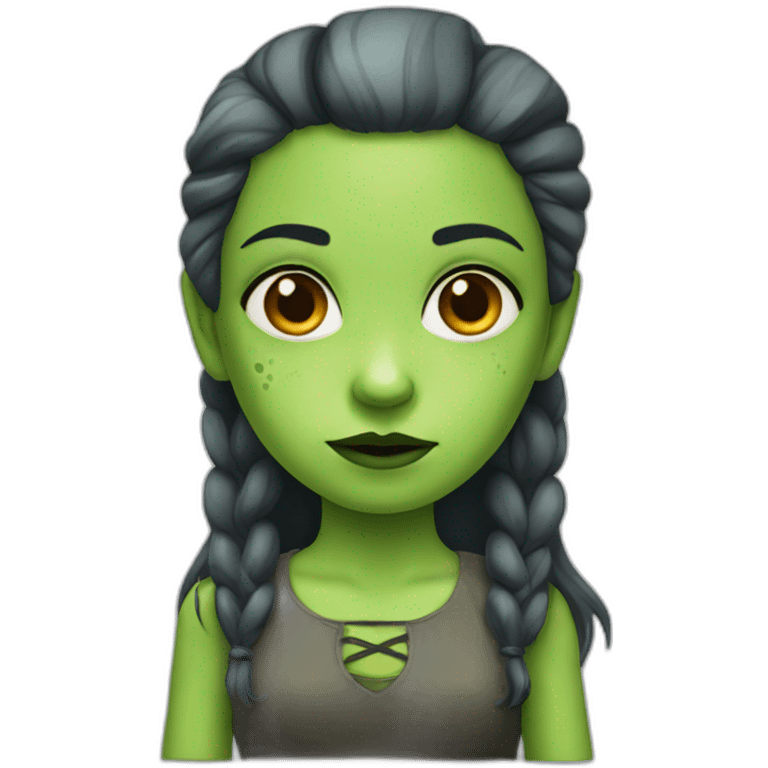 Frankenstein girl  emoji