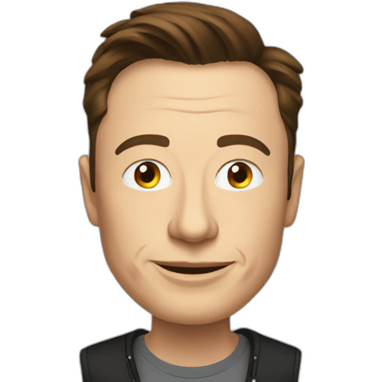 Elon Musk emoji