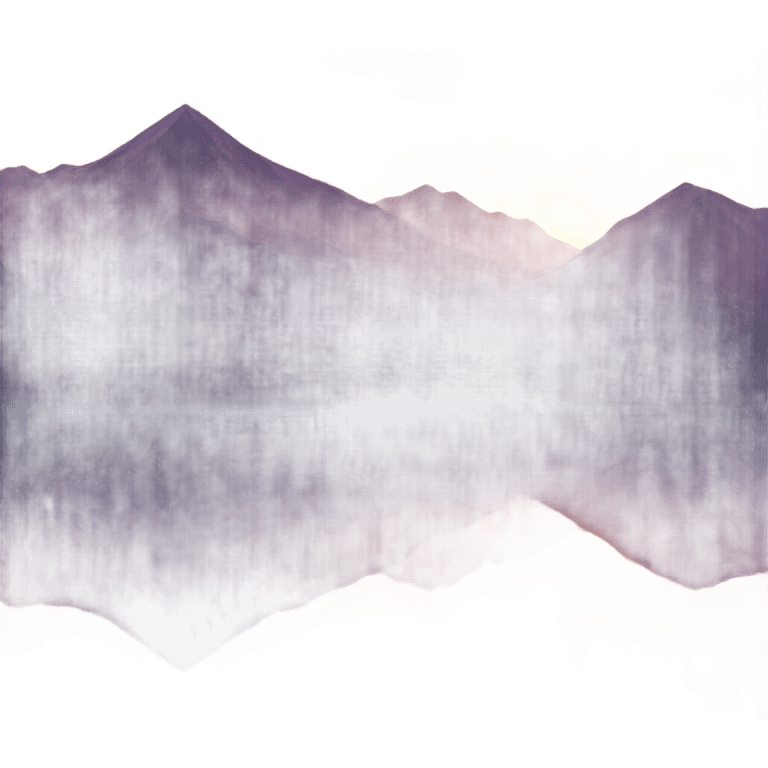 Mountain sunset emoji