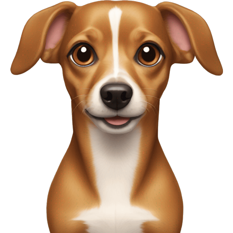 Chihuahua/daschund emoji