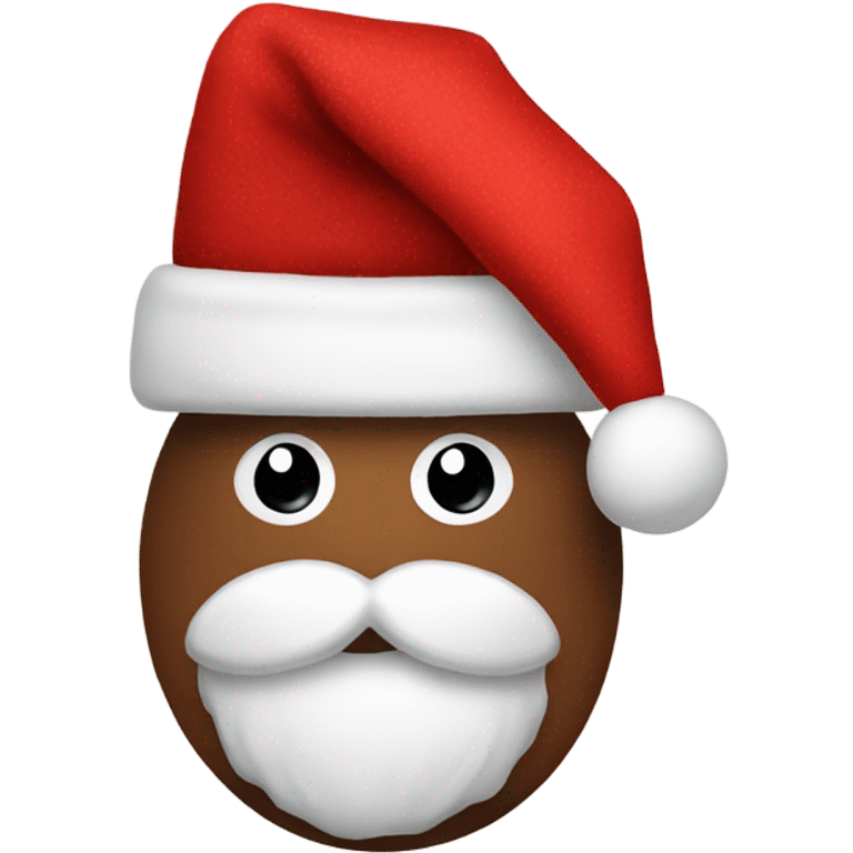 Santa sock emoji