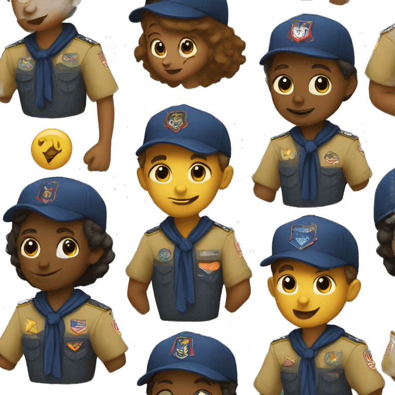 Cub scouts fantasy emoji